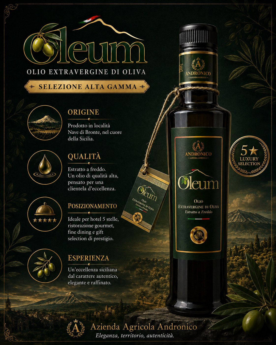 Bottiglia Oleum
