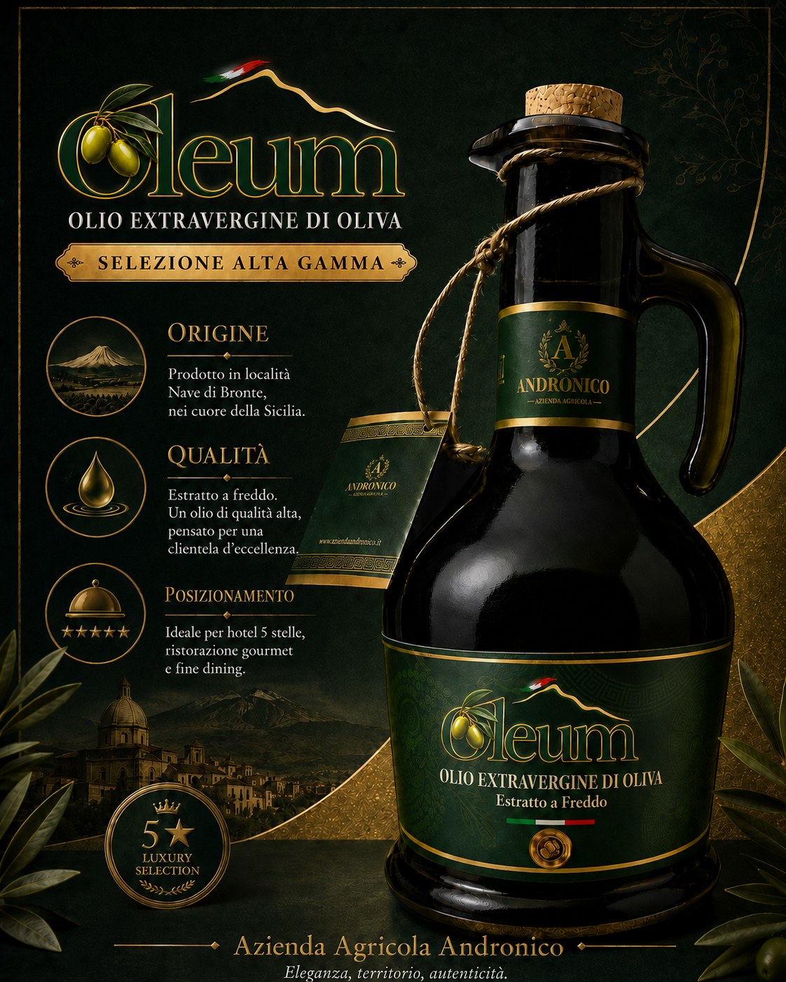Selezione alta gamma Oleum